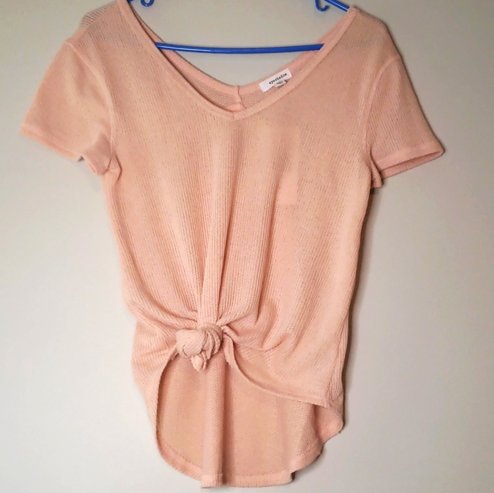 NWT Waffleknit tee - XS